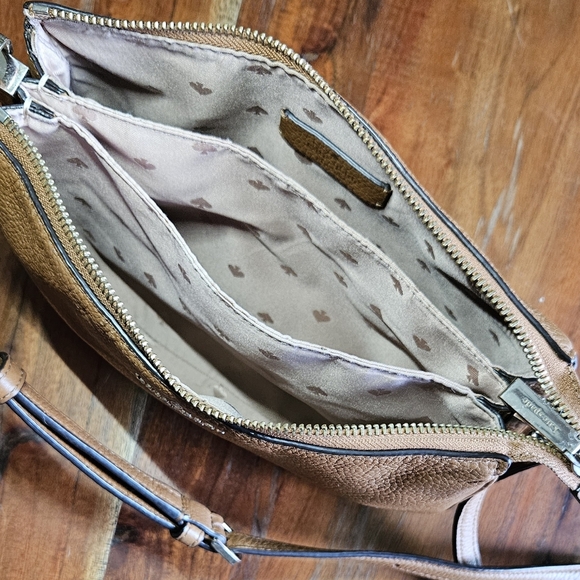 KATE SPADE NEW YORK Vintage Tan Leather Shoulder Bag - Picture 10 of 11